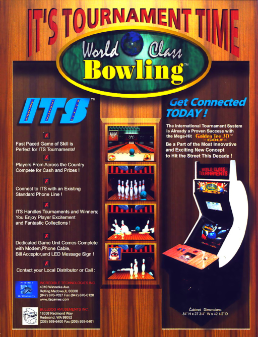 World Class Bowling (v1.66) MAME2003Plus Game Cover